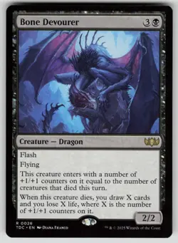 Bone Devourer Normal R Commander: Tarkir: Dragonstorm 26 NM - Image 1