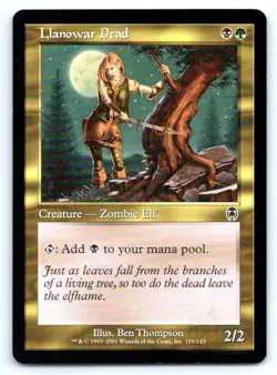 Magic: The Gathering Llanowar Dead Apocalypse COMMON 109 Thompson NM - Image 1