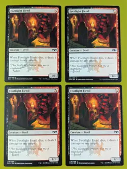 Footlight Fiend x4 Ravnica Allegiance 4x Playset Magic the Gathering MTG - Image 1