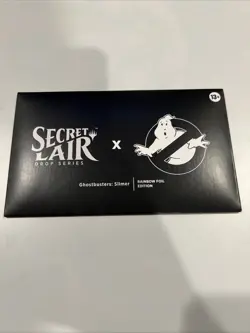 Secret Lair X Ghostbusters: Slimer FOIL EDITION SEALED In Hand Magic MtG - Image 1