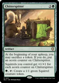 Chitterspitter 211 Commander: Bloomburrow NM - Image 1