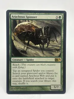 Arachnus Spinner LP* Core Set 2012 M12 ENGLISH 162/249 mtg -UnltdCards - Image 1