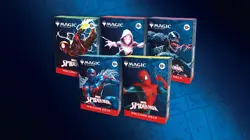 Magic the Gathering MTG Spiderman Welcome Decks Complete 5 Deck Set Sealed 2025 - Image 1