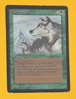 MTG ASPECT OF WOLF Beta (OldManMTG 004-875) - Image 1