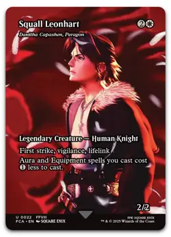 Squall Leonhart - Danitha Capashen, Paragon (Showcase) #22 NM Final Fantasy - Image 1