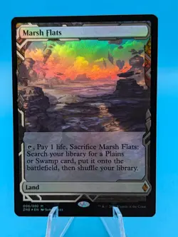 Magic the Gathering | Marsh Flats | Foil Expedition | NM/LP - Image 1