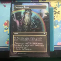 Command Tower (Borderless) Commander Masters Foil - Image 1