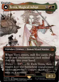 Terra, Magical Adept (Borderless) FINAL FANTASY [FIN - 323] EN NM - Image 1