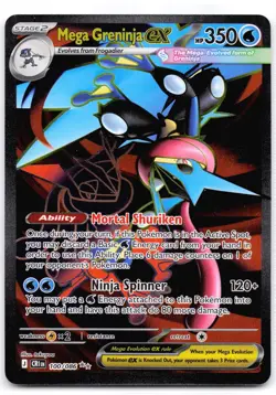 Mega Greninja ex 100/086 Chaos Rising - Image 1