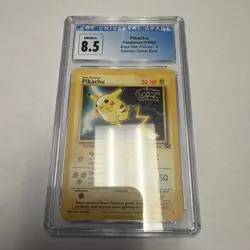 1999 Pokemon Pikachu Black Star Promo #4 CGC 8.5 NM-MT+ - Image 1