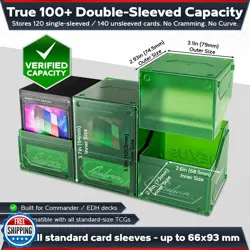 Quiver Time 360° Modular Nexus DeckBlock - Durable Stackable MTG Deck Box for - Image 4