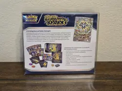 Pokemon Scarlet & Violet Surging Sparks Elite Trainer Box ETB Sealed +Case - Image 2