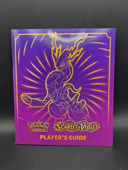 Pokemon TCG Scarlet & Violet Base Set Players Guide ETB Booklet Only - Image 1