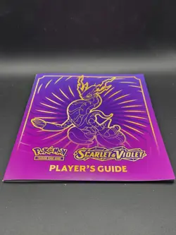 Pokemon TCG Scarlet & Violet Base Set Players Guide ETB Booklet Only - Image 4