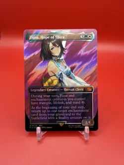 MTG Yuna, Hope of Spira (Borderless) (Surge Foil) Final Fantasy 0549 NM/MT - Image 1