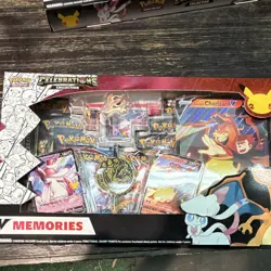 Pokemon TCG Celebrations V Memories Collection Sealed Box 2 Promos 2021 EN - Image 1
