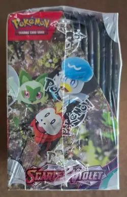 Pokemon Scarlet And Violet Base Booster Box Sealed W/CASE - Image 4