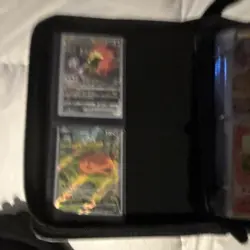 Pokemon TCG Card Binder Lot w/ Holo Cards - Base Set & Base Set 2 Mixed - Image 2