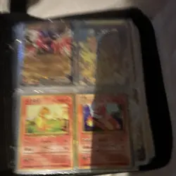 Pokemon TCG Card Binder Lot w/ Holo Cards - Base Set & Base Set 2 Mixed - Image 3
