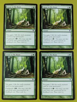 Gnaw to the Bone x4 Innistrad 4x Magic the Gathering MTG - Image 1