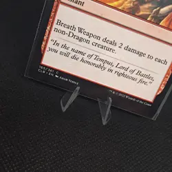 Breath Weapon Commander Legends: Battle for Baldur's Gate Regular - NM #165 MTG - Image 2