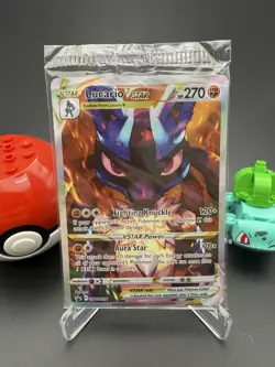 Pokemon TCG Lucario VSTAR SWSH291 Crown Zenith Promo Factory Sealed - Image 1