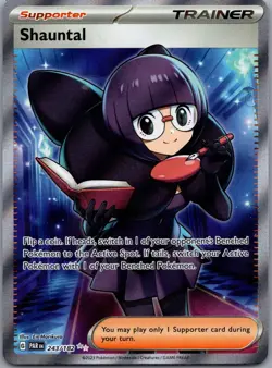 Shauntal 243/182 Paradox Rift Pokemon TCG Holo Ultra Rare NM - Image 1