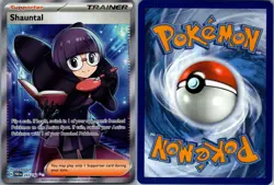 Shauntal 243/182 Paradox Rift Pokemon TCG Holo Ultra Rare NM - Image 3