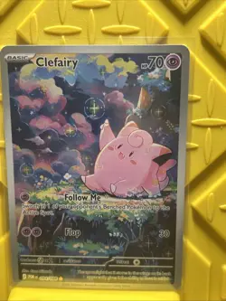 Clefairy 094/088 (IR) Pokemon Perfect Order Full Art Illustration Rare Pokemon - Image 3