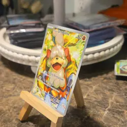 Pokemon TCG Hisuian Growlithe 181/167 Sv06 Twilight Masquerade Holo IR 80HP - Image 2