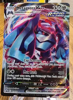 Metagross VMAX - 113/198 Ultra Rare Chilling Reign NM Pokemon TCG - Image 1
