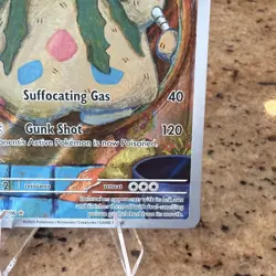 Garbodor 141/086 Illustration Rare White Flare Pokemon Near Mint - Image 5