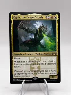Ognis, the Dragon's Lash 210/281 Streets of New Capenna SNC MTG NM - Image 1
