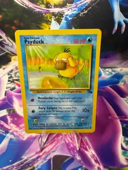 PSYDUCK 53/62 FOSSIL Unlimited Common Pokemon - Image 1