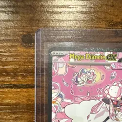 Pokemon TCG Mega Diancie EX 282/217 Secret Rare Full Art Holo Ascended Heroes - Image 2