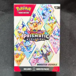 Pokemon Prismatic Evolutions Booster Bundle Box Eevee Umbreon Espeon - Image 1