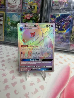 POKEMON BANETTE GX 174/168 SM CELESTIAL STORM HOLO NM - Image 1