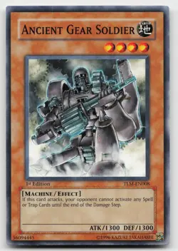 Ancient Gear Soldier TLM-EN008 The Lost Millennium Yu-Gi-Oh NM - Image 1