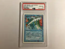 MTG Revised WALL OF WATER PSA 10 (7929) Graded Power - Image 1