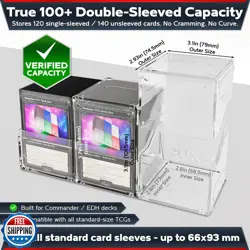 Quiver Time 360° Modular Nexus DeckBlock - Durable Stackable MTG Deck Box for - Image 4
