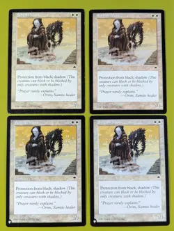 Soltari Monk x4 Tempest 4x Playset Magic the Gathering MTG - Image 1