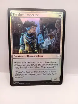 MTG Singles Thraben Inspector Foil C 0045 Innistrad Remastered Card NM/M - Image 1