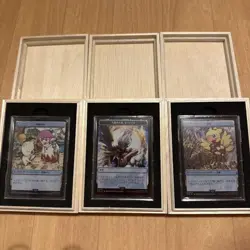 MTG Magic The Gathering Final Fantasy FF Stainless Token Sephiroth Festival r# - Image 1