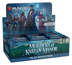 MTG MURDERS AT KARLOV MANOR - Play Booster Box Sealed - English - Image 1