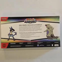 Pokemon - Prismatic Evolutions - Lucario EX and Tyranitar EX Premium Collection - Image 2