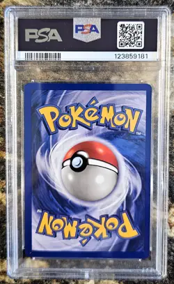 1999 Pokemon Basic Base Set Unlimited Chansey 3 Holo PSA 8 NM-MINT - Image 2