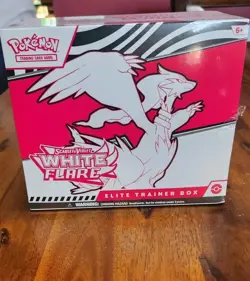 Pokemon Scarlet And Violet White Flare Elite Booster Box - Image 1