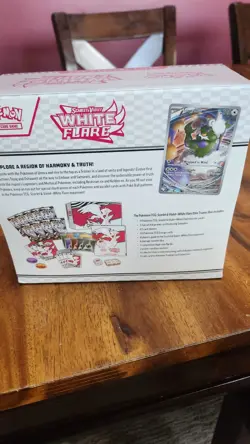 Pokemon Scarlet And Violet White Flare Elite Booster Box - Image 2