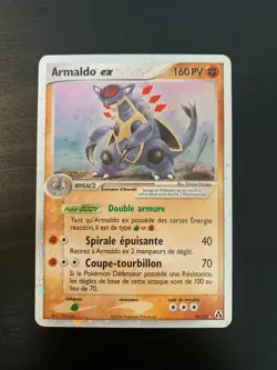 Carte Pokemon : Armaldo EX 84/92 Ex Createurs de Legendes Francaise - Image 1