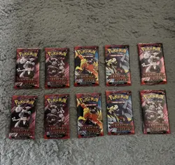 Pokemon TCG 10 Destined Rivals Booster Packs- All New & Sealed - Image 1